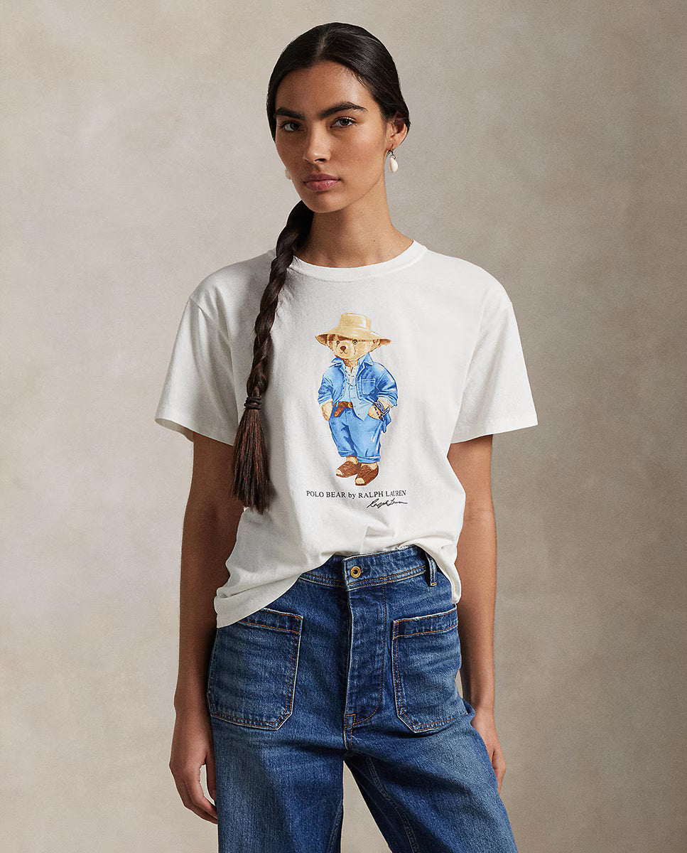 Camiseta Ralph Lauren | Bear com Chapéu
