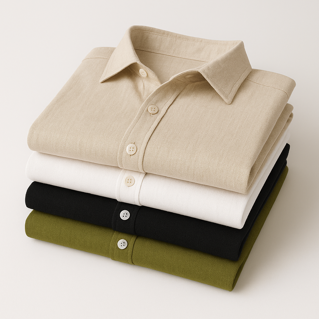 Camisa de Linho Masculina Veneza