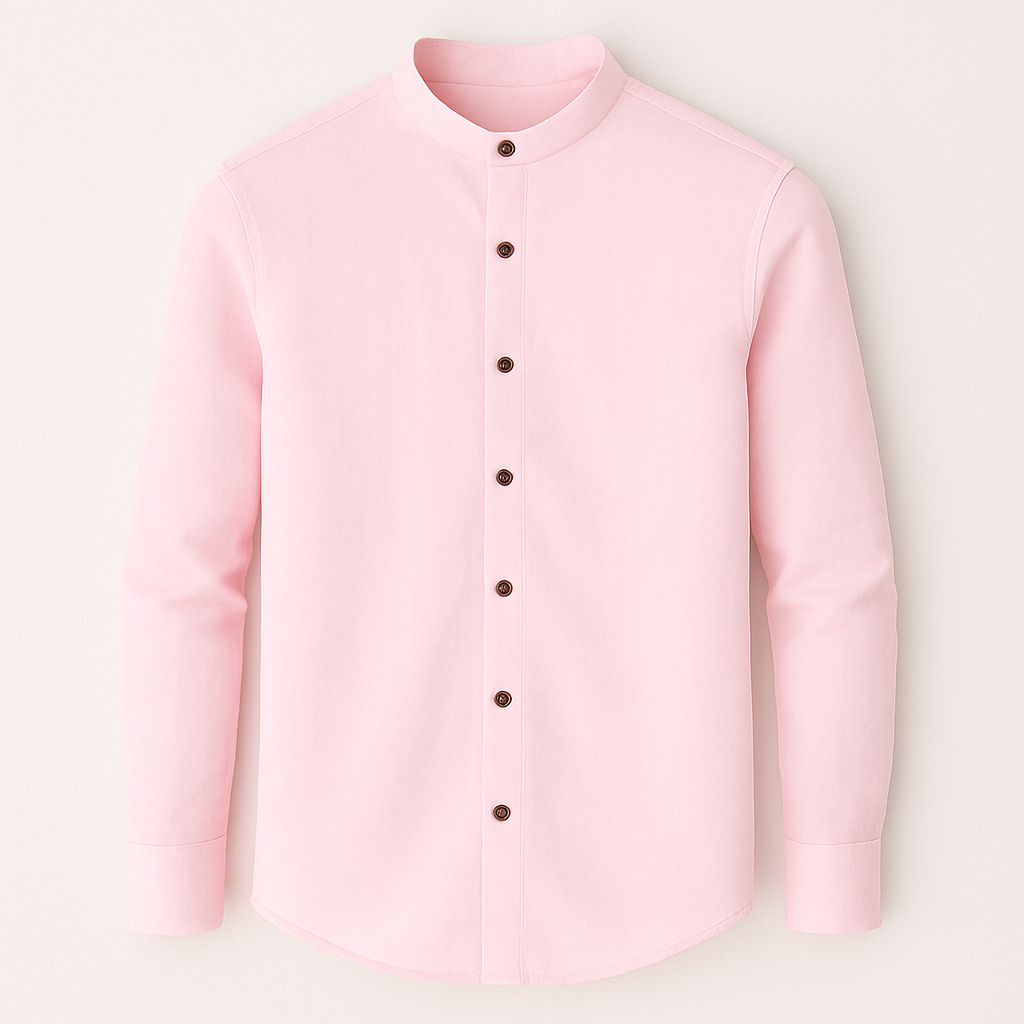 Camisa Gola Padre Manga Longa