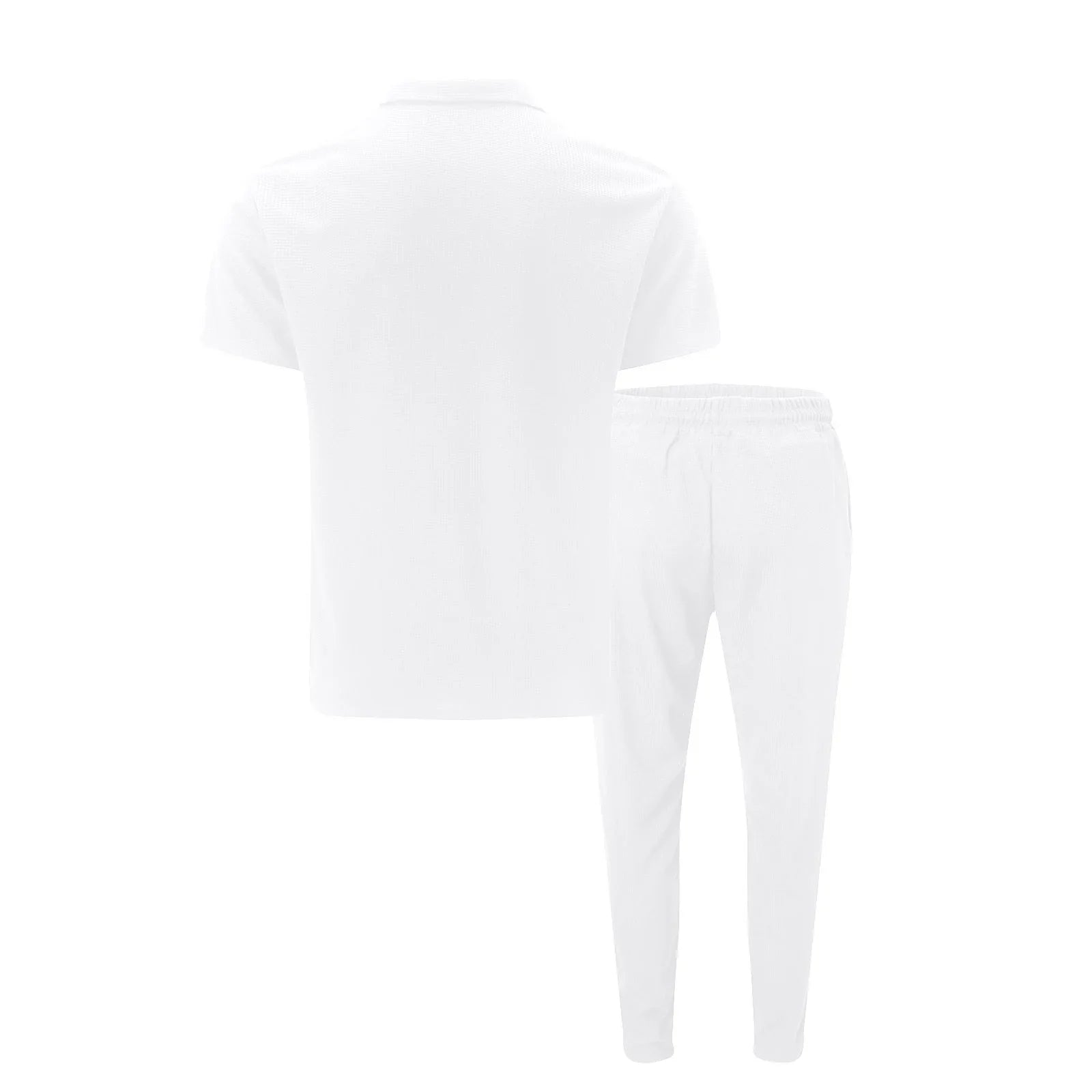 Conjunto Calça e Camisa Polo white