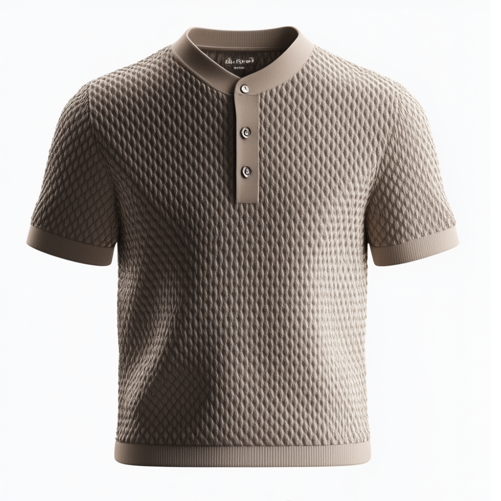 Camisa Polo Malha Franfurt Taupe