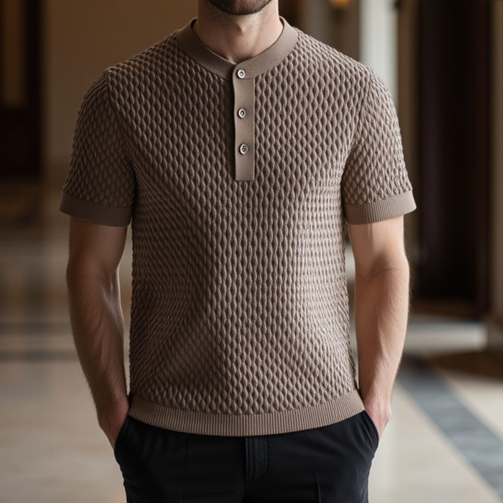 Camisa Polo Malha Franfurt Black