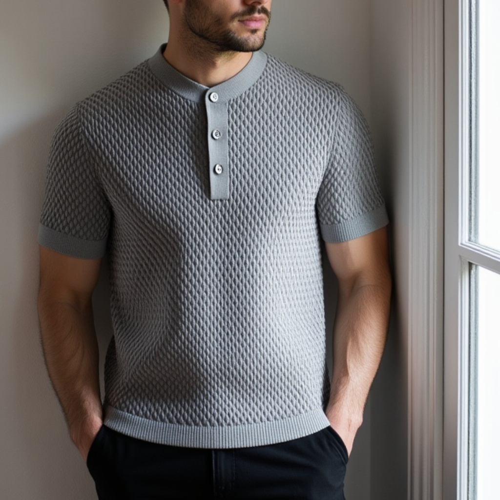 Camisa Polo Malha Franfurt Black