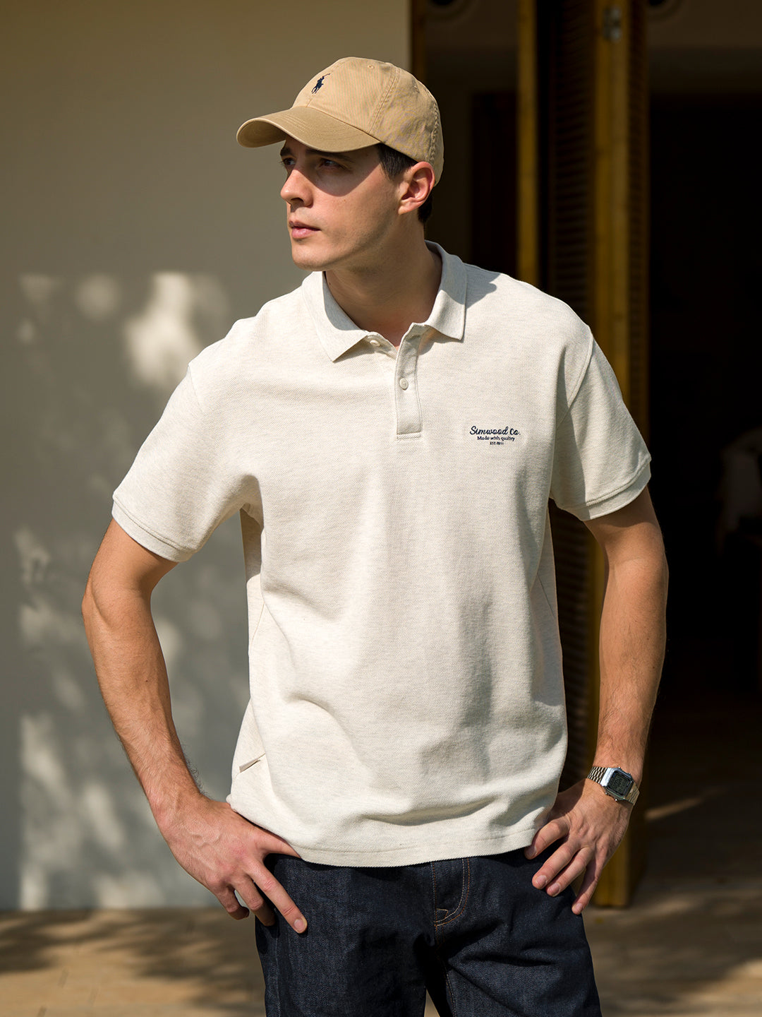 Camisa Masculina Polo Essential Navy B