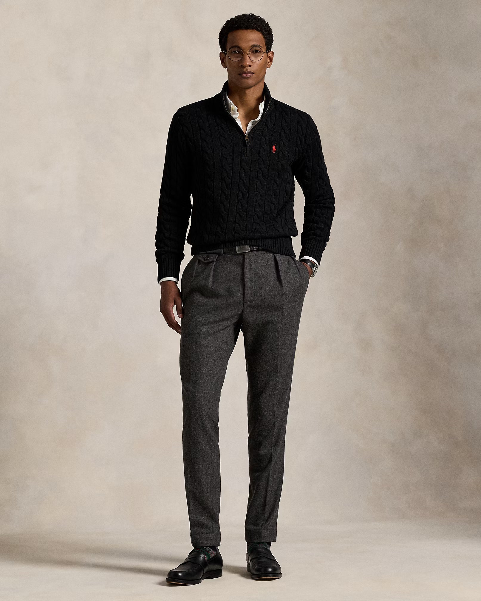 Suéter Ralph Lauren - Algodão com Ziper