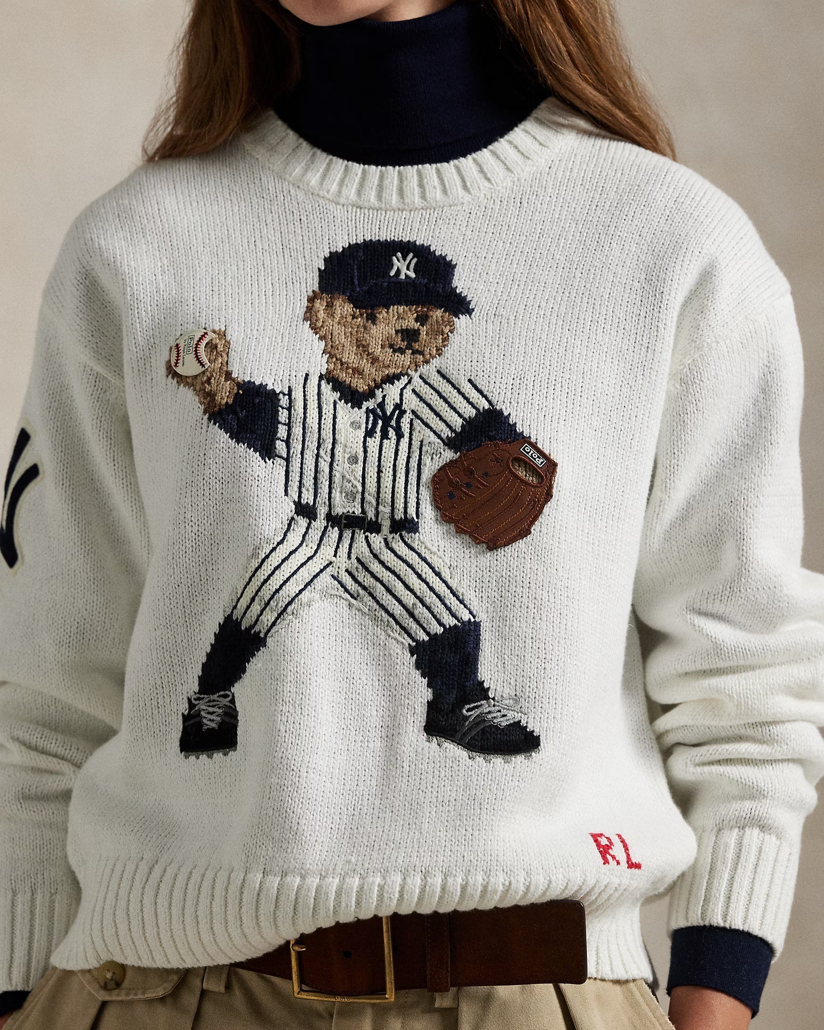 Suéter Ralph Lauren - Polo Bear Baseball