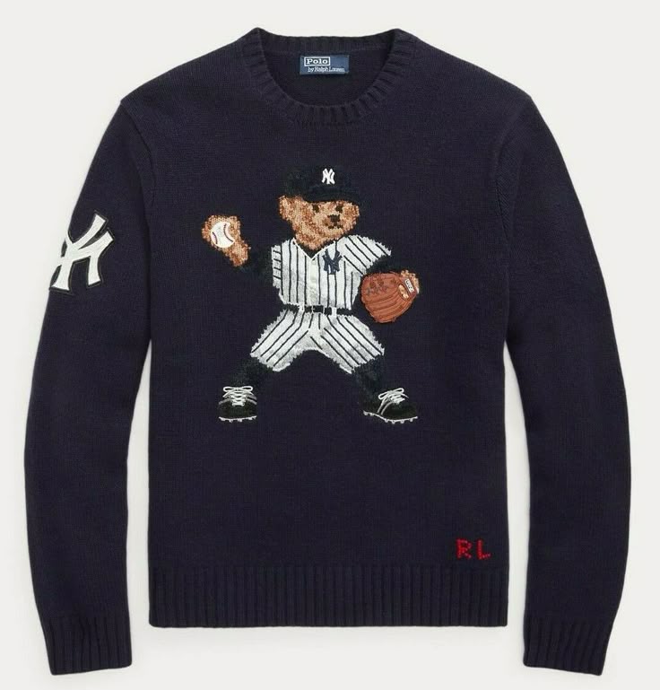 Suéter Ralph Lauren - Polo Bear Baseball