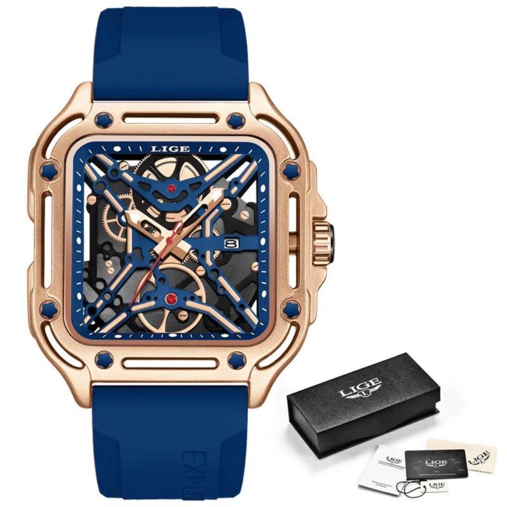 Relógio Masculino de Luxo Original Lige
