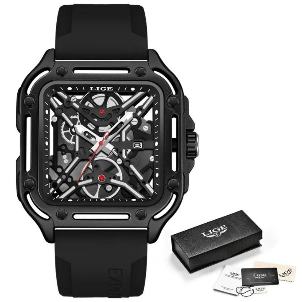 Relógio Masculino de Luxo Original Lige