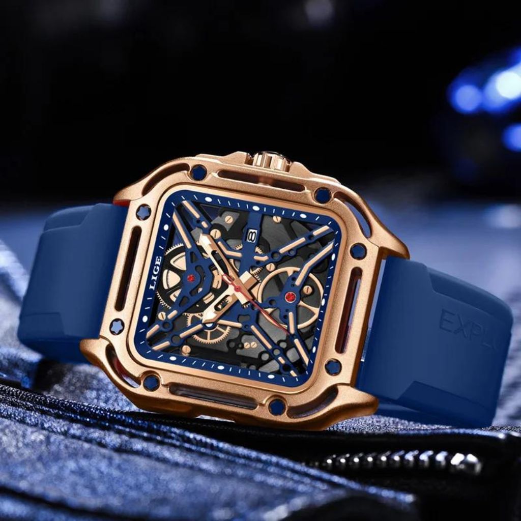 Relógio Masculino de Luxo Original Lige