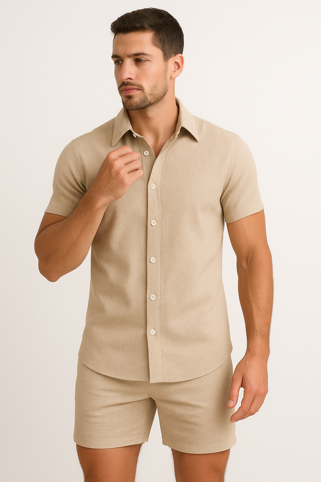 Camisa de Linho Masculina Veneza