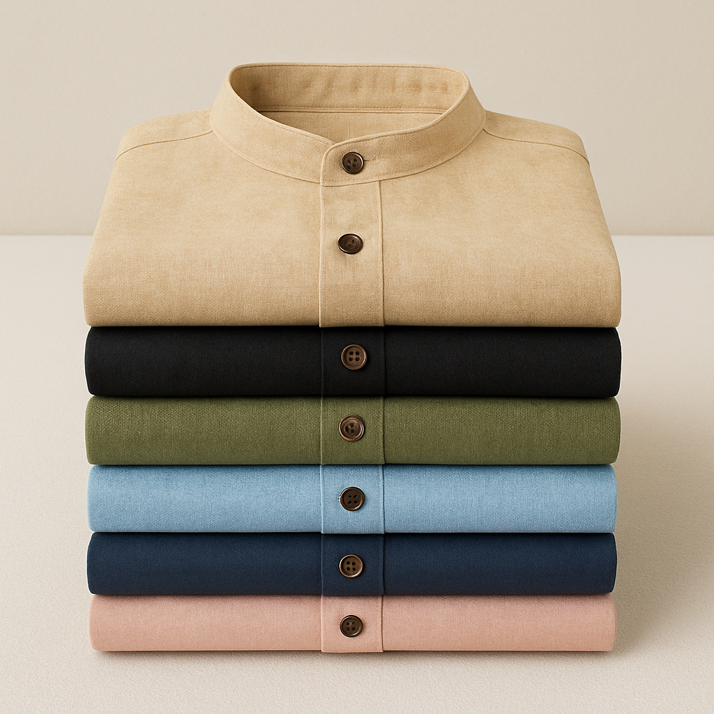 Camisa Gola Padre Manga Longa