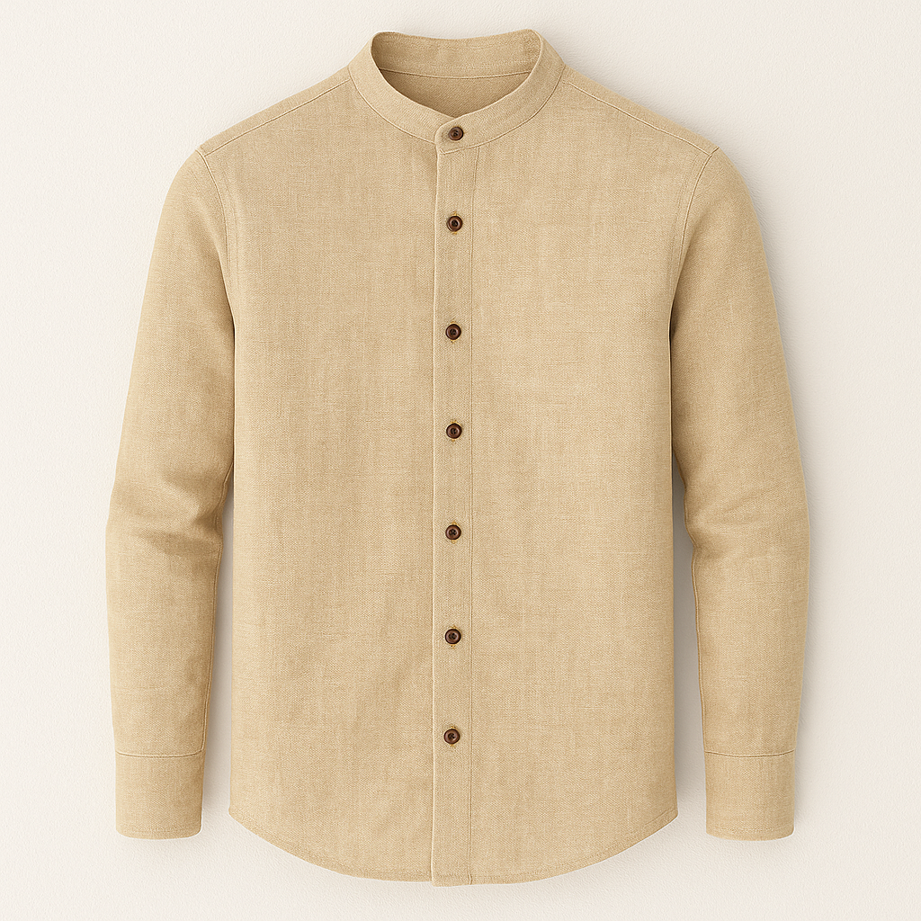 Camisa Gola Padre Manga Longa