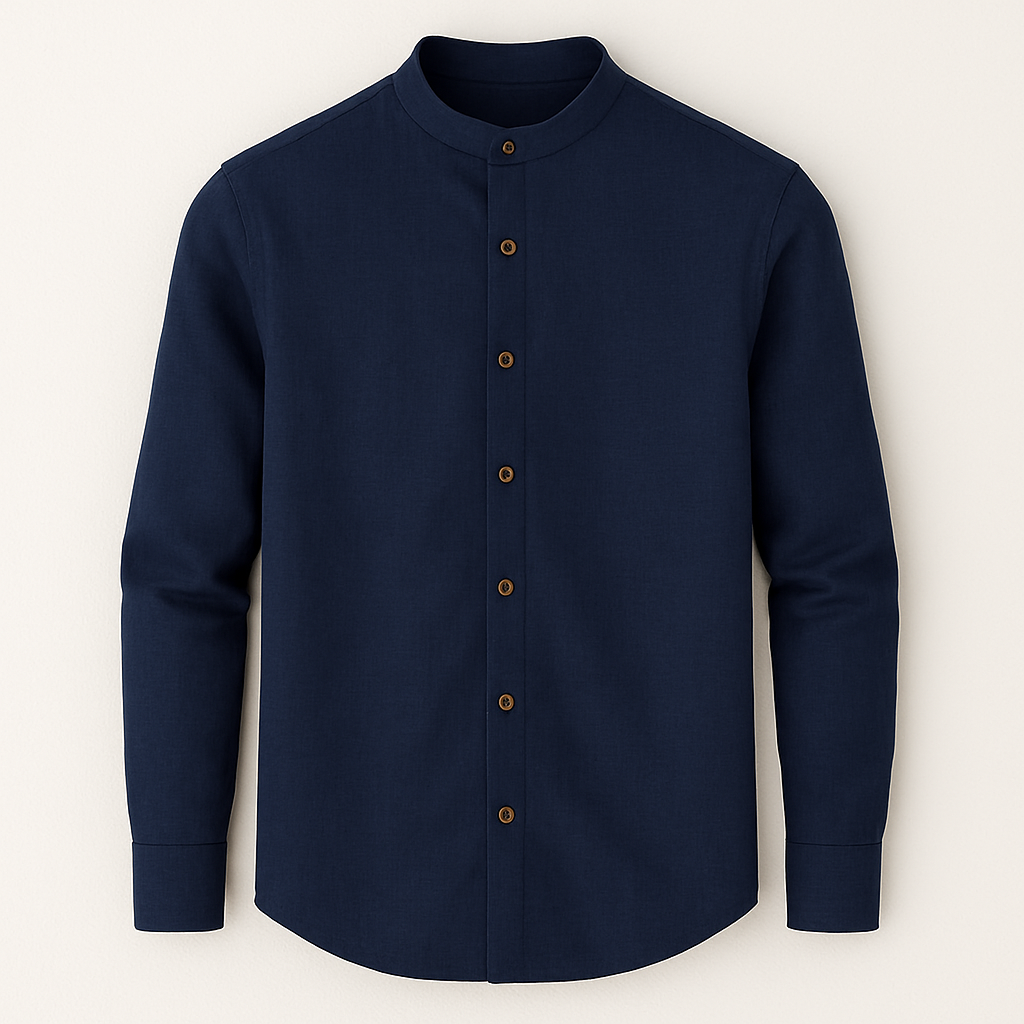 Camisa Gola Padre Manga Longa