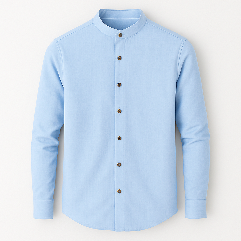 Camisa Gola Padre Manga Longa