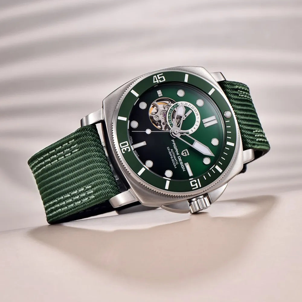 Relógio Pagani Design Inox Grenn