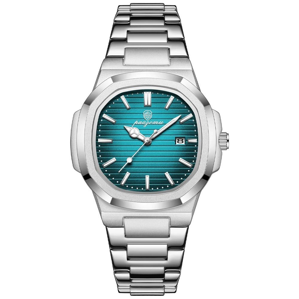 Combo Relógio Poedagar Silver + Relógio All Black [COMPRE 1 LEVE 2]