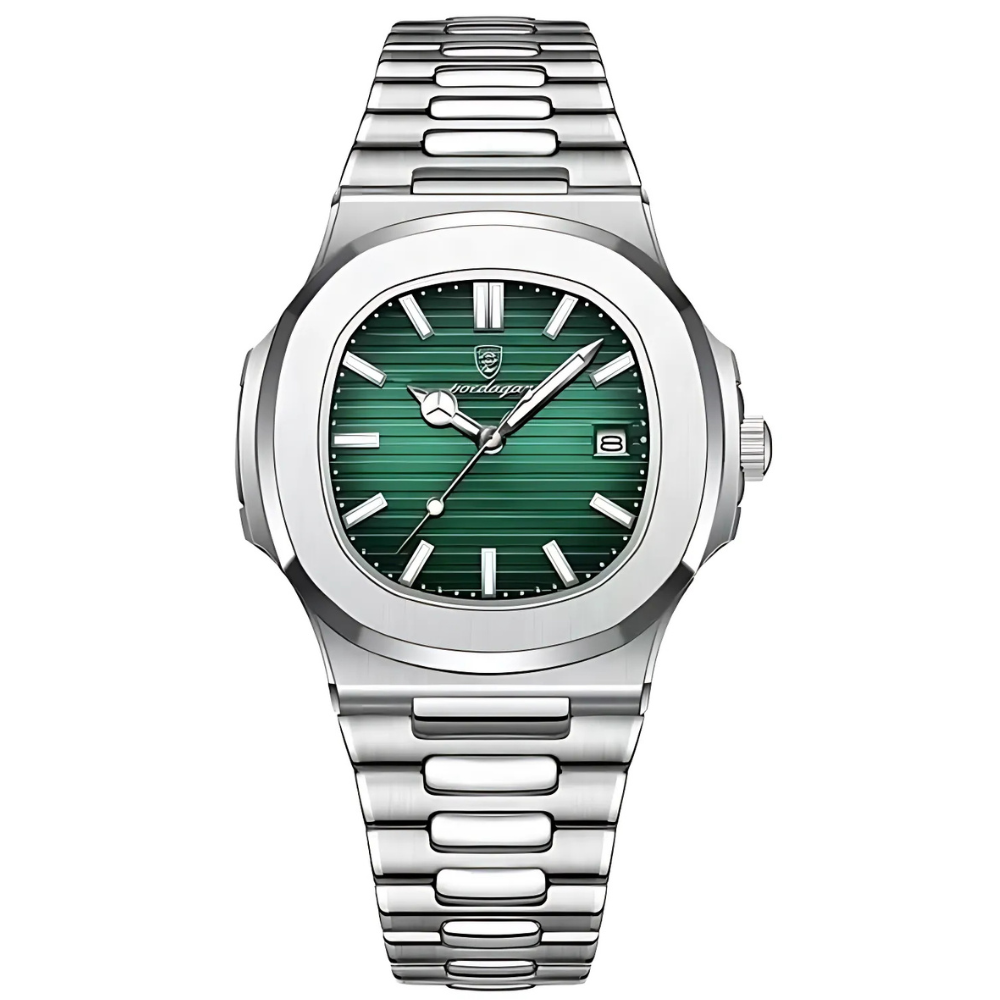 Combo Relógio Poedagar Silver + Relógio All Black [COMPRE 1 LEVE 2]