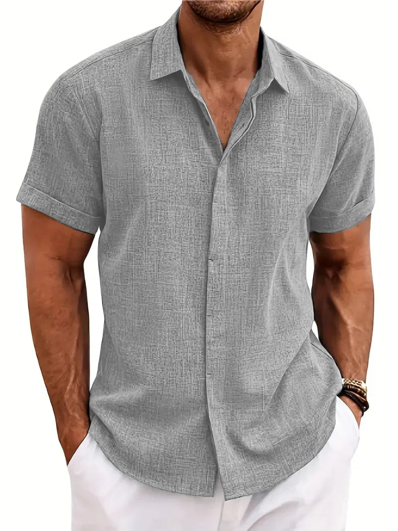 Camisa Summer Italian | 100% Linho + Brinde Exclusivo