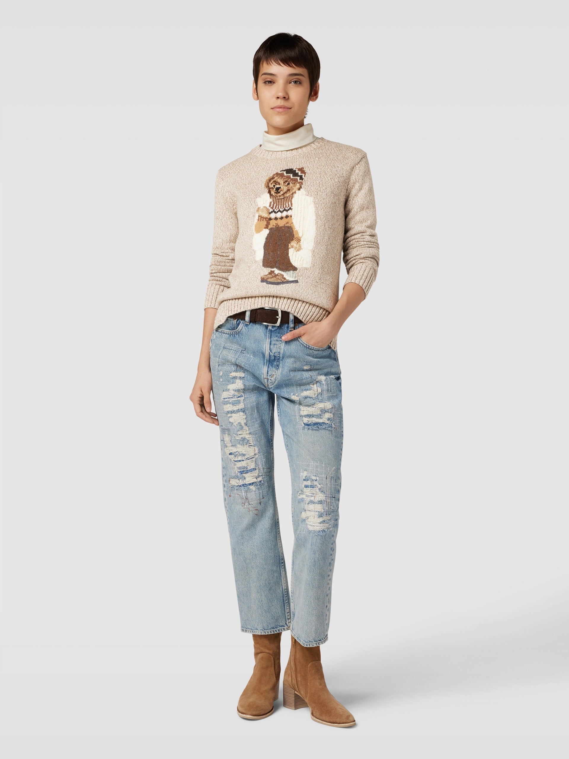 Suéter Ralph Lauren | Bear Casaco Branco