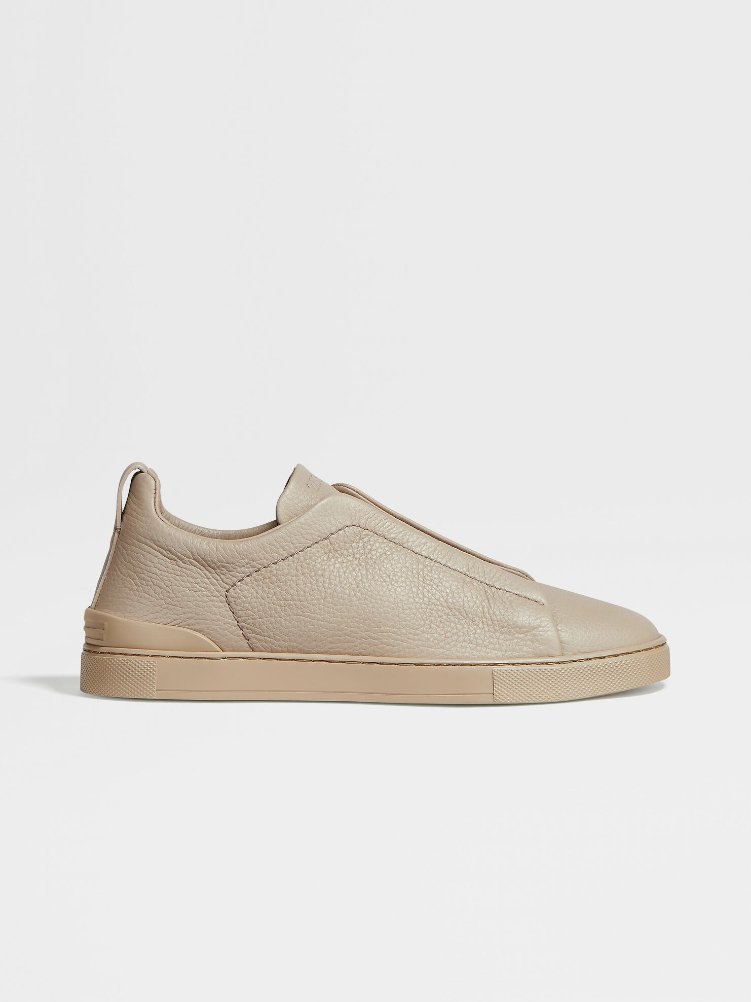Tenis Zegna Triple Stitch Couro