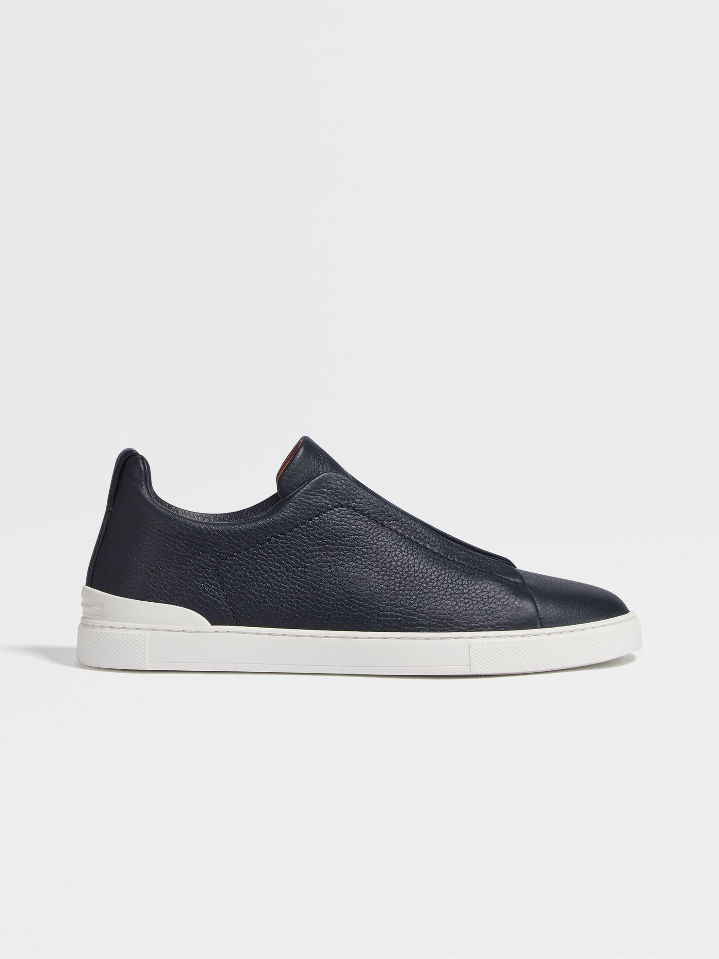 Tenis Zegna Triple Stitch Couro