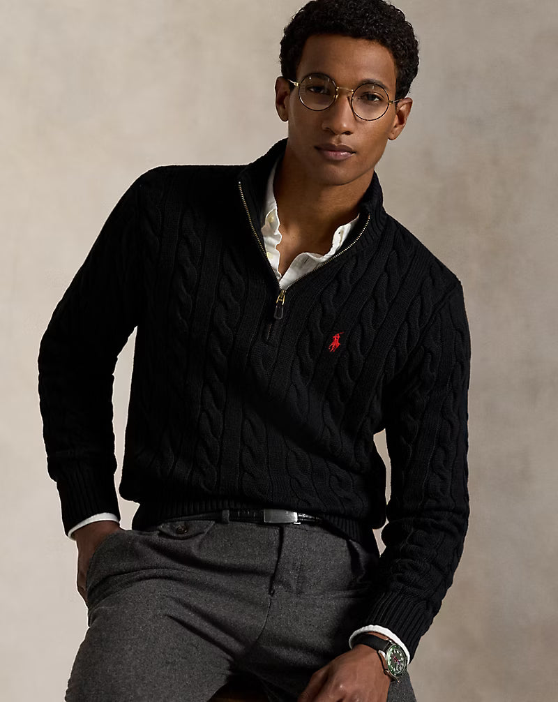 Suéter Ralph Lauren - Algodão com Ziper