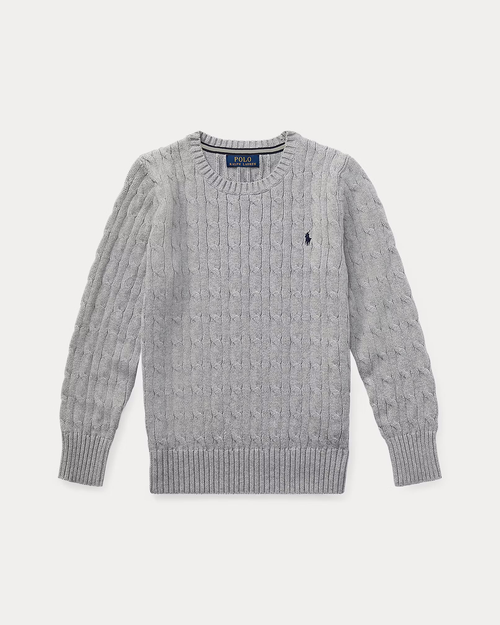 Suéter de Algodão com Tranças