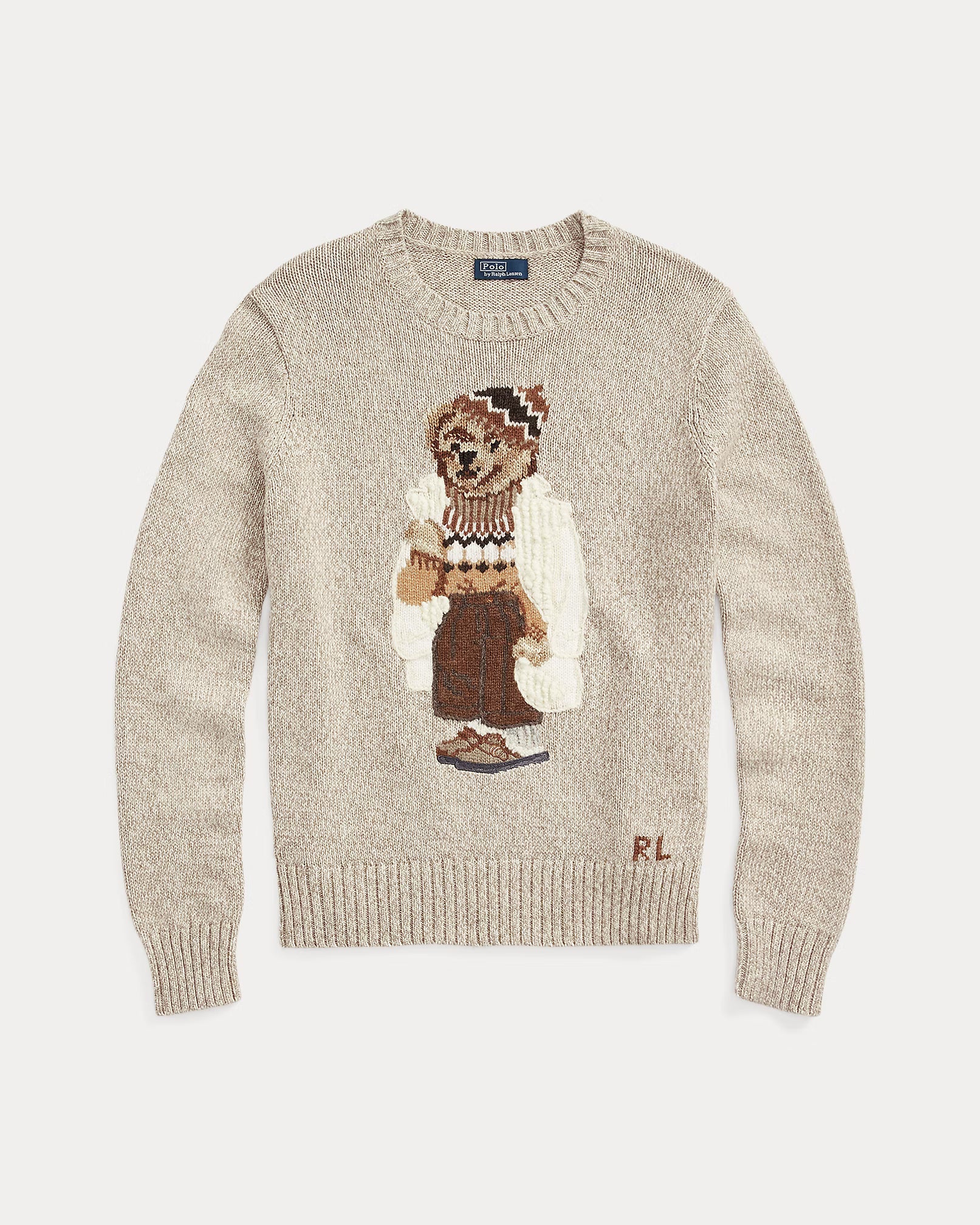 Suéter Ralph Lauren Infantil - Polo Bear Bege