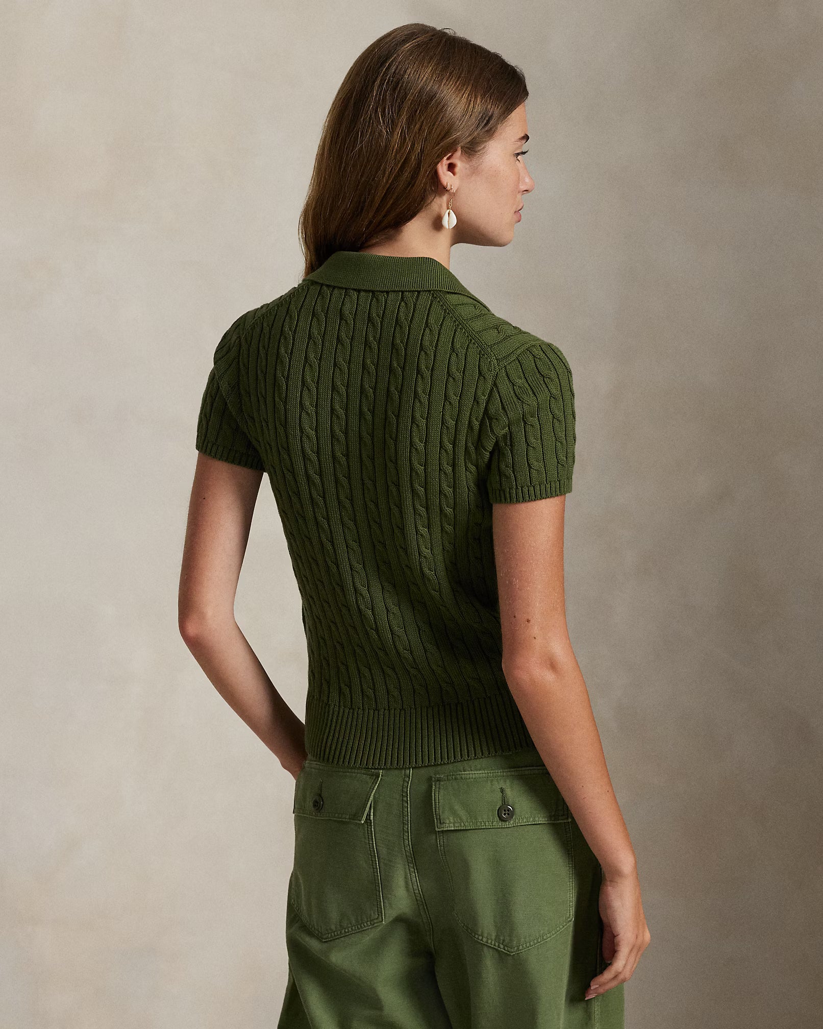 Cardigan Ralph Lauren | Manga Curta