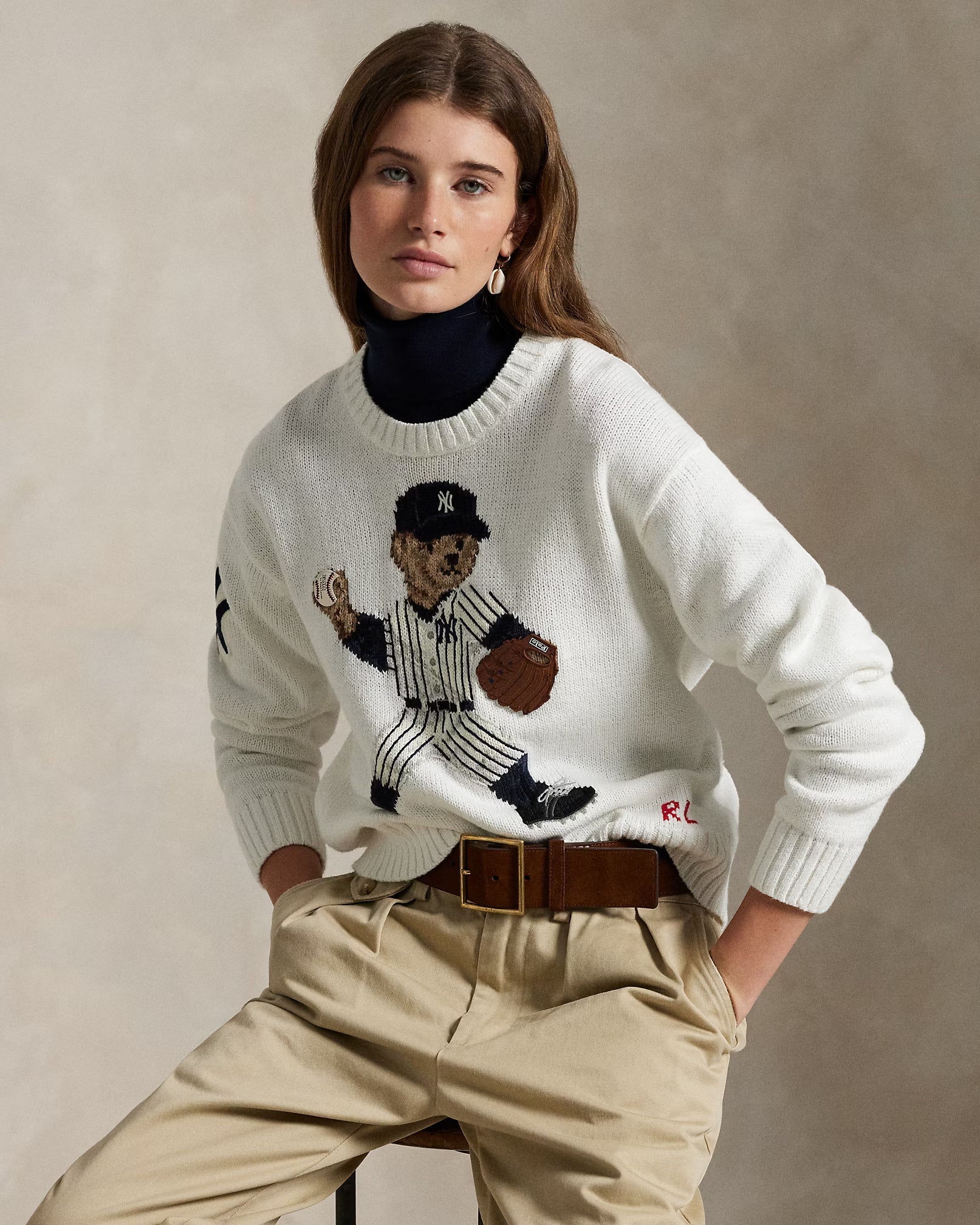 Suéter Ralph Lauren - Polo Bear Baseball
