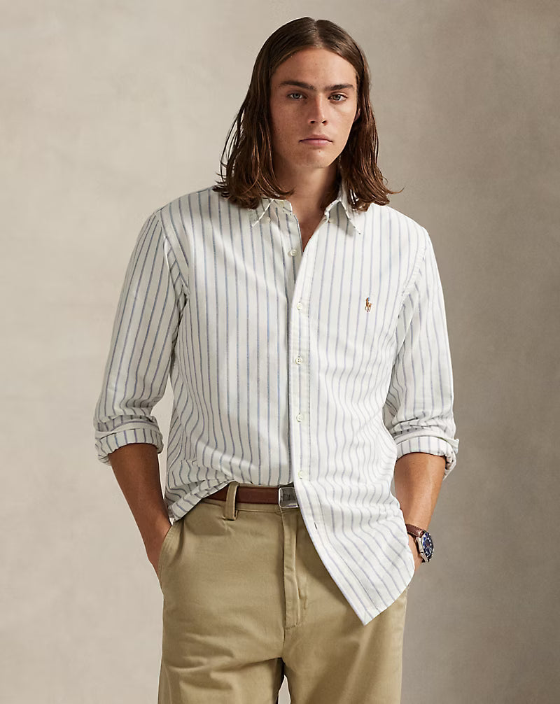 Camisa Ralph Lauren - Oxford listrada